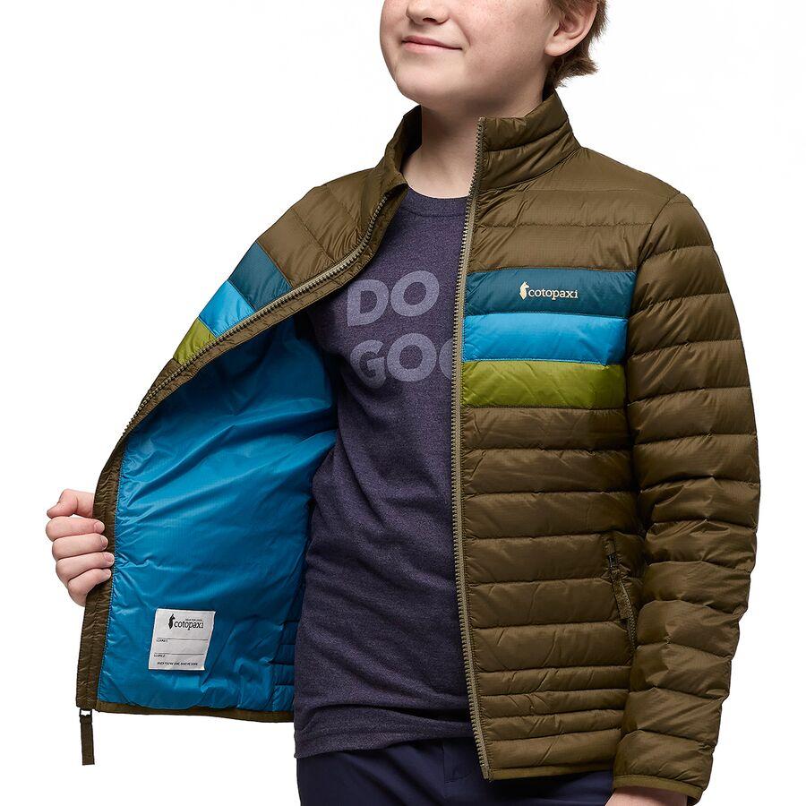 Cotopaxi Fuego Down Jacket - Kids' Live Oak Stripes