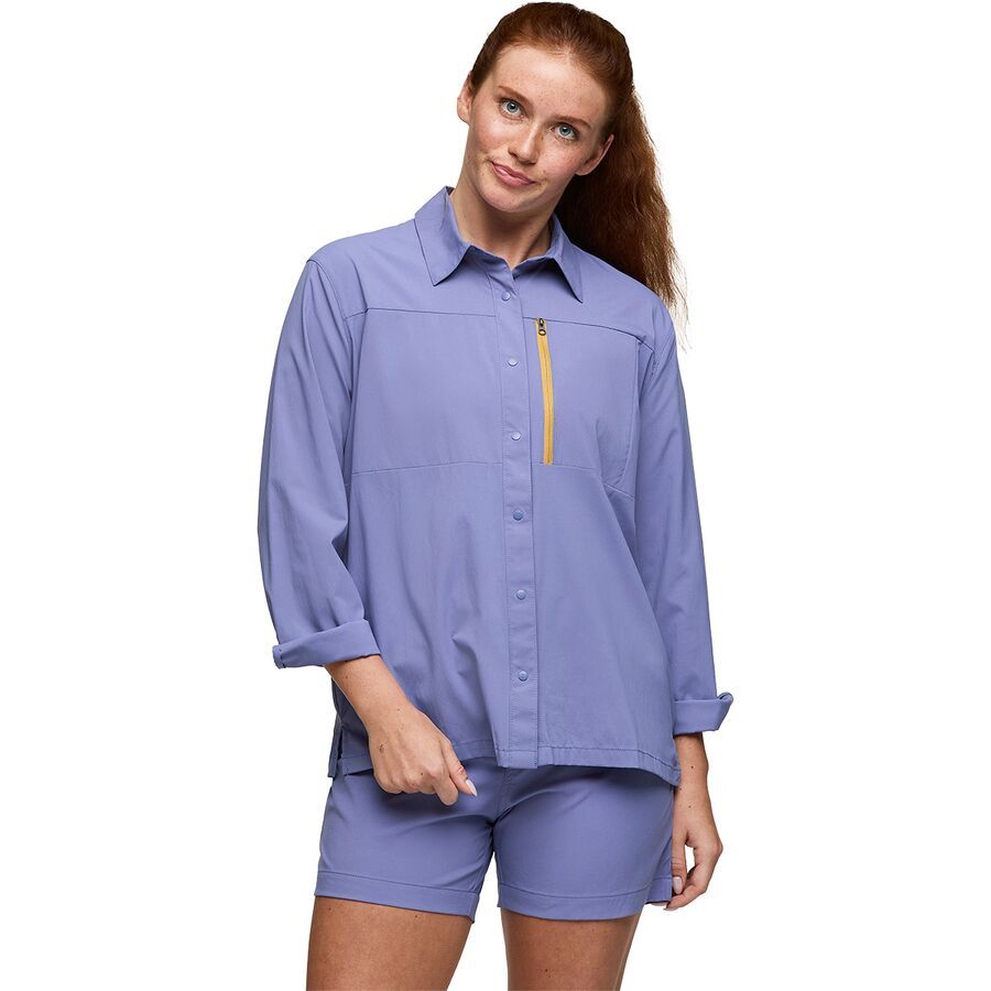 Cotopaxi Sumaco Long-Sleeve Shirt - Women's Blue Smoke