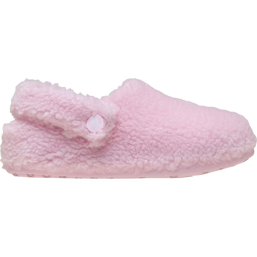 Crocs Classic Cozzzy Slipper - Kids' Pink Milk