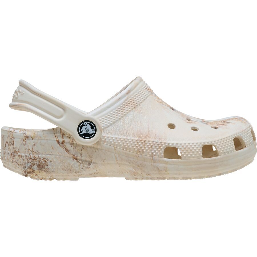 Crocs Classic Marbled Clog - Kids' Bone/Swirl