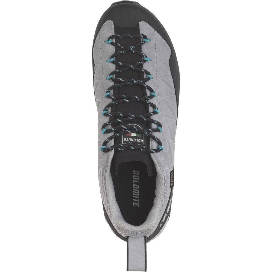 Crodarossa Low GTX Shoe - Women's Aluminium Grey/Capri Blue