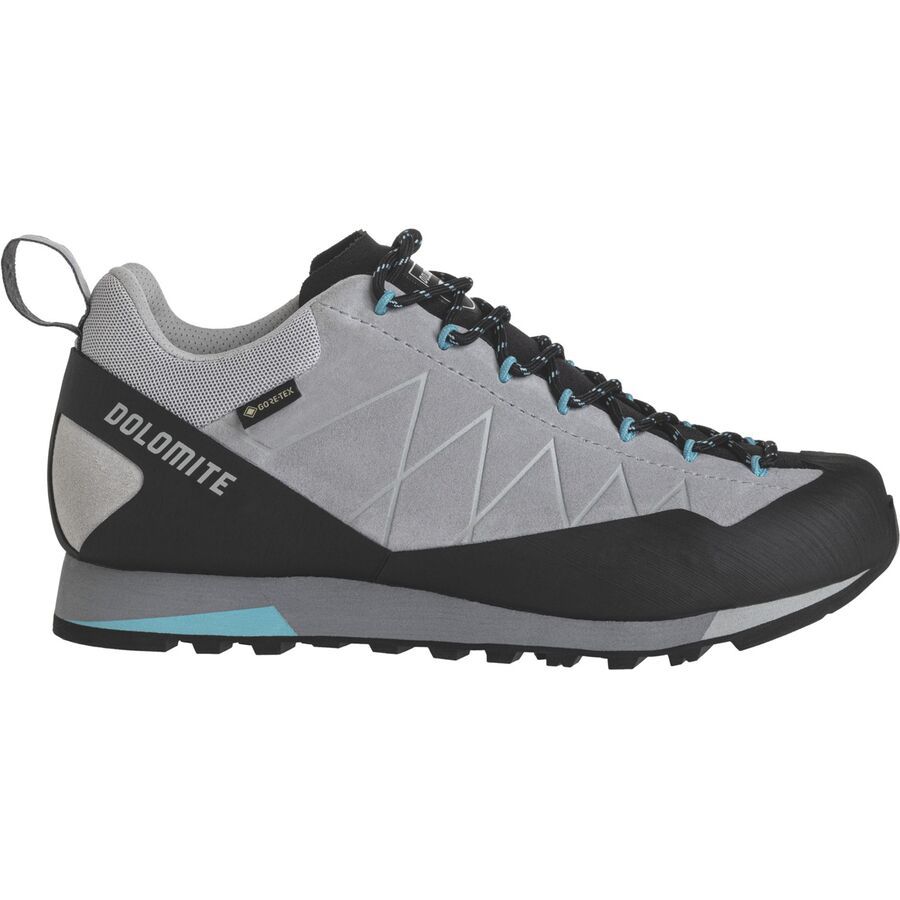 Crodarossa Low GTX Shoe - Women's Aluminium Grey/Capri Blue