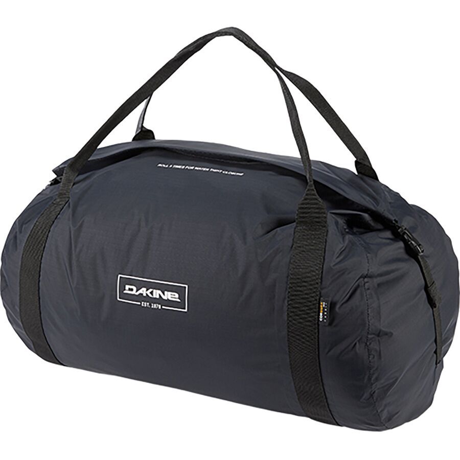 DAKINE Packable 40L Roll Top Dry Duffle Black