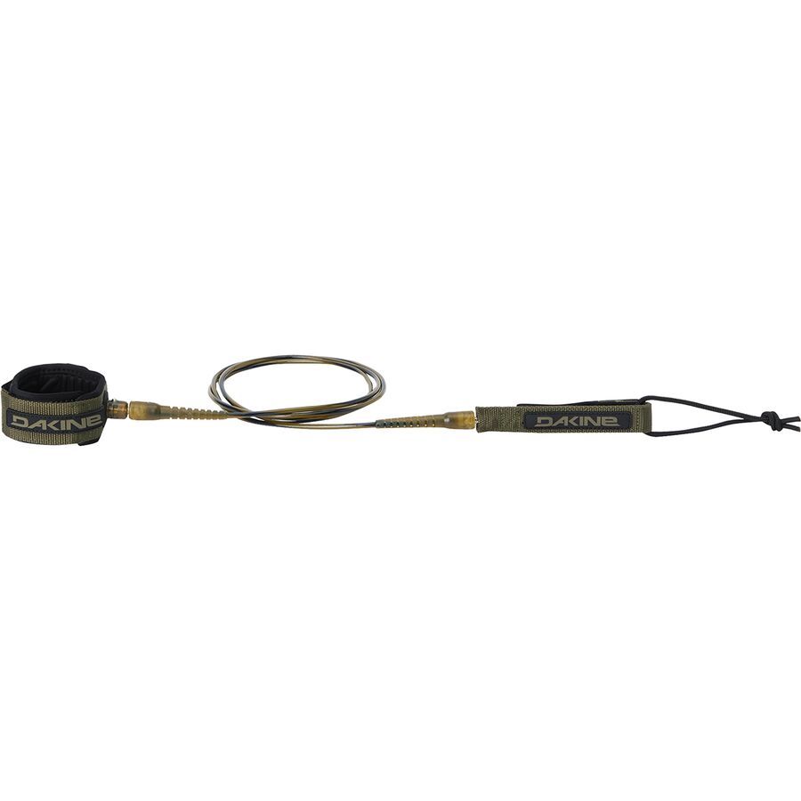 DAKINE Procomp Leash - 5ft x 3/16in Dark Olive
