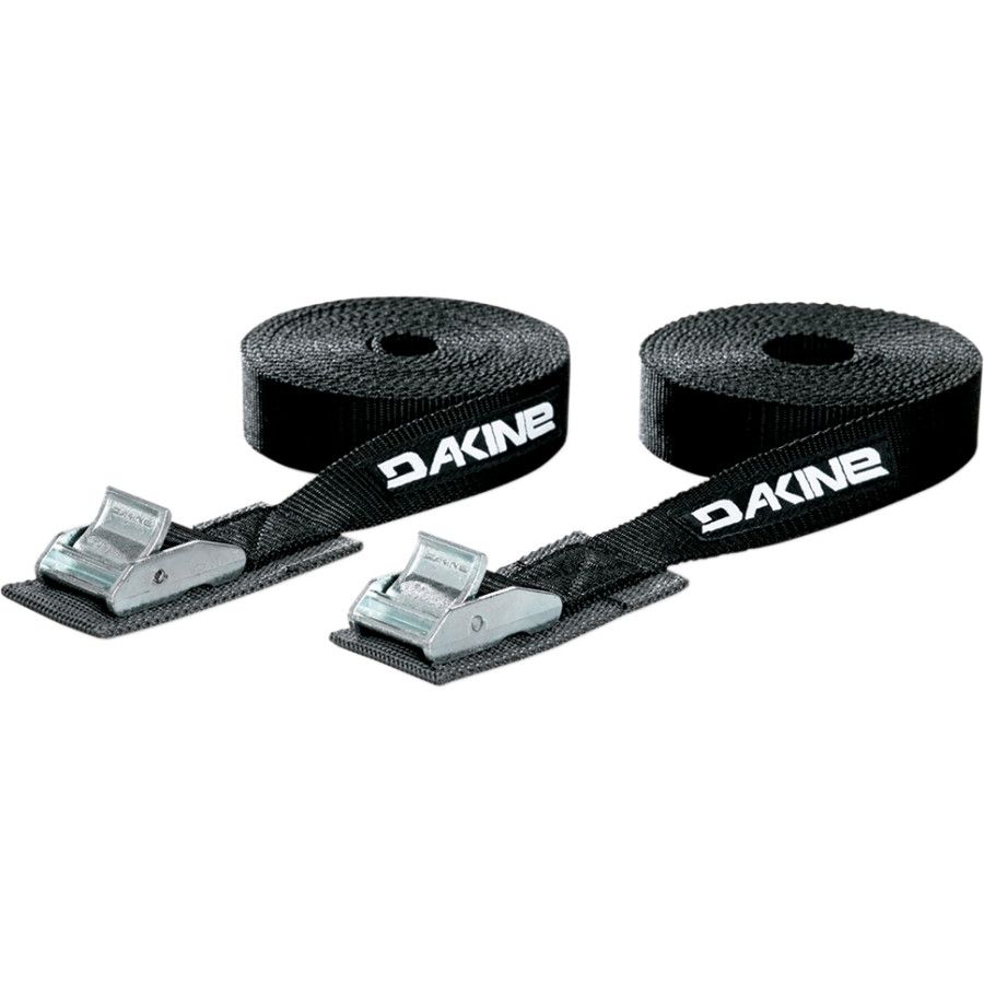 DAKINE Tie Down Straps 12ft - 2-Pack Black