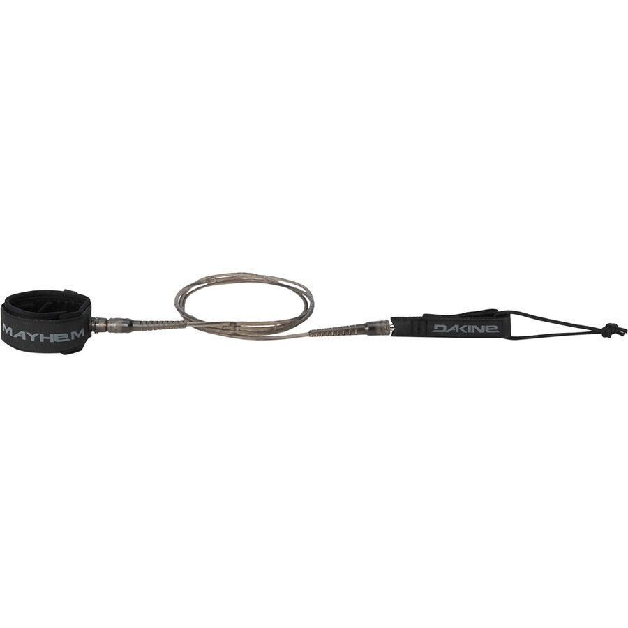 DAKINE x Mayhem Comp Plus 6ft x 3/16in Leash Mayhem Black