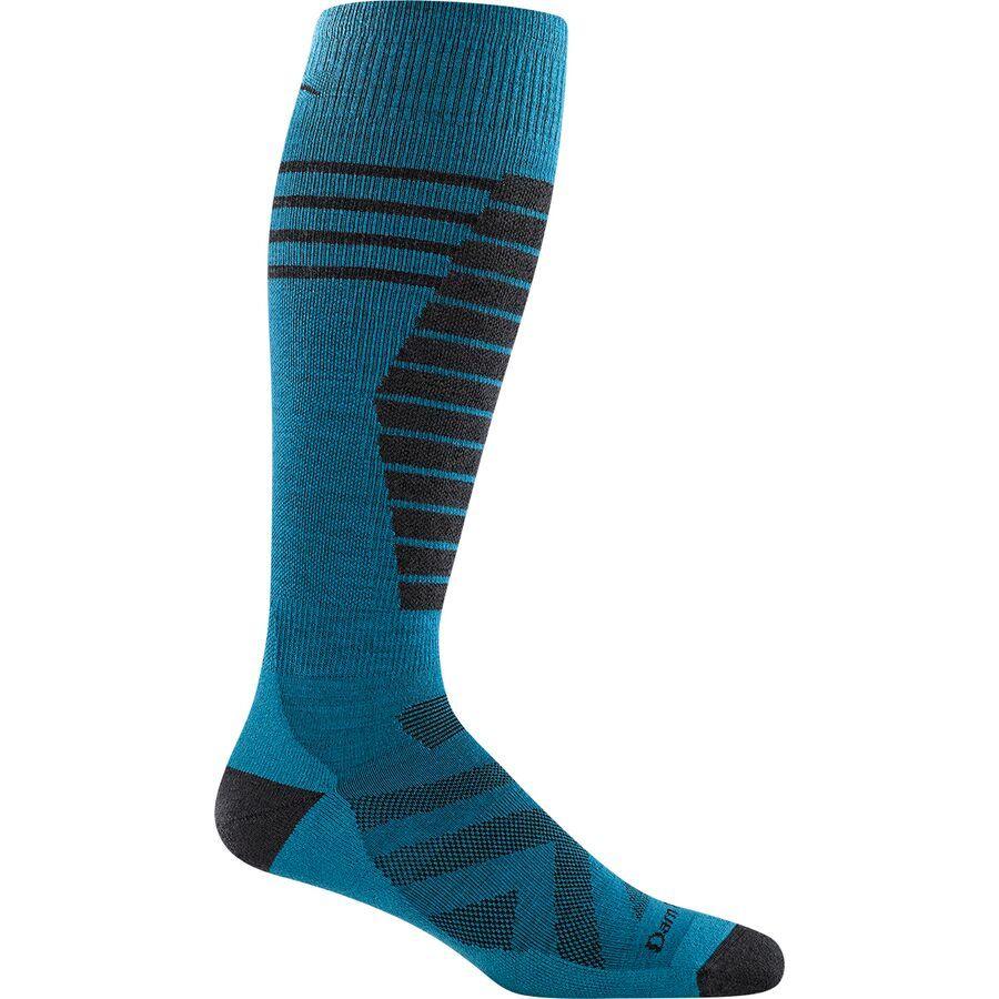 Darn Tough Edge OTC Midweight Sock + Cushion + Padded Shin - Men's Cascade