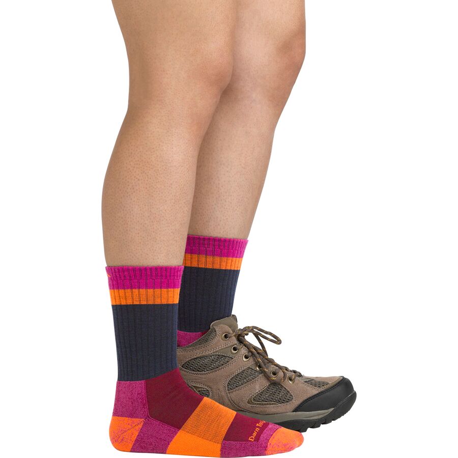 Darn Tough Heady Betty Micro Crew Lightweight Sock - Women's Aqua