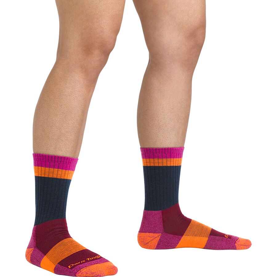 Darn Tough Heady Betty Micro Crew Lightweight Sock - Women's Aqua