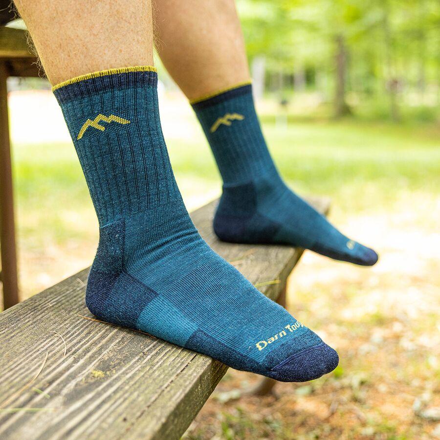 Darn Tough Hiker Micro Crew Cushion Sock Dark Teal