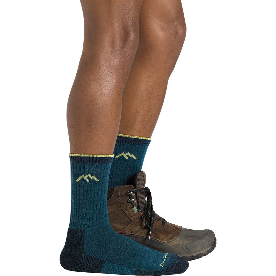 Darn Tough Hiker Micro Crew Cushion Sock Dark Teal