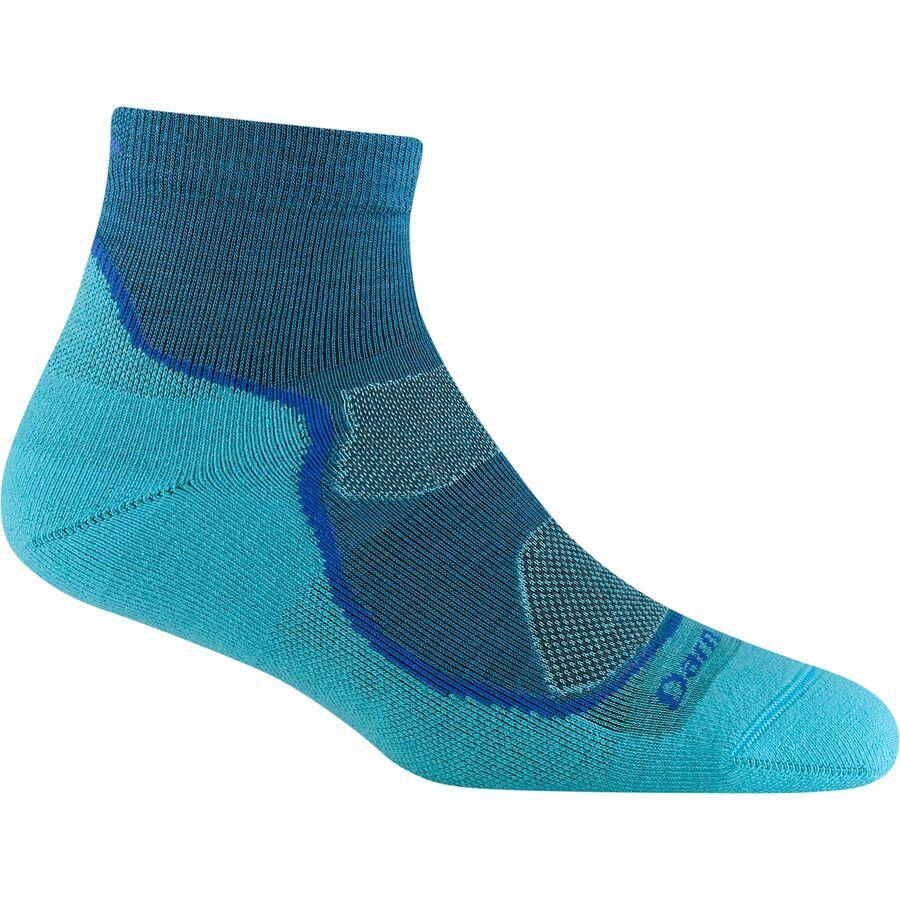 Darn Tough Light Hiker 1/4 Lightweight Cushion Sock - Women's Cascade