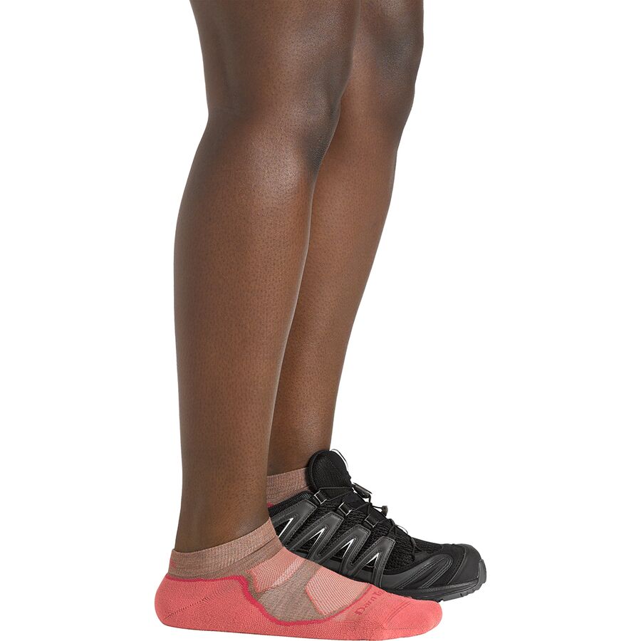 Darn Tough Light Hiker No-Show Lightweight Cushion Sock - Women's Canyon