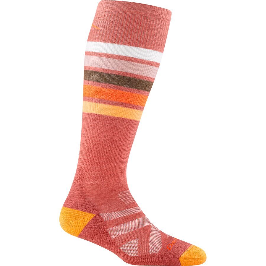 Darn Tough Snowburst OTC Midweight Cushion Sock - Women's Canyon