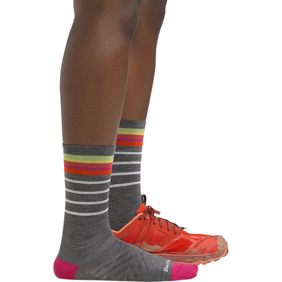 Darn Tough Stride Micro Crew Ultra-Lightweight Sock - Women's Gray