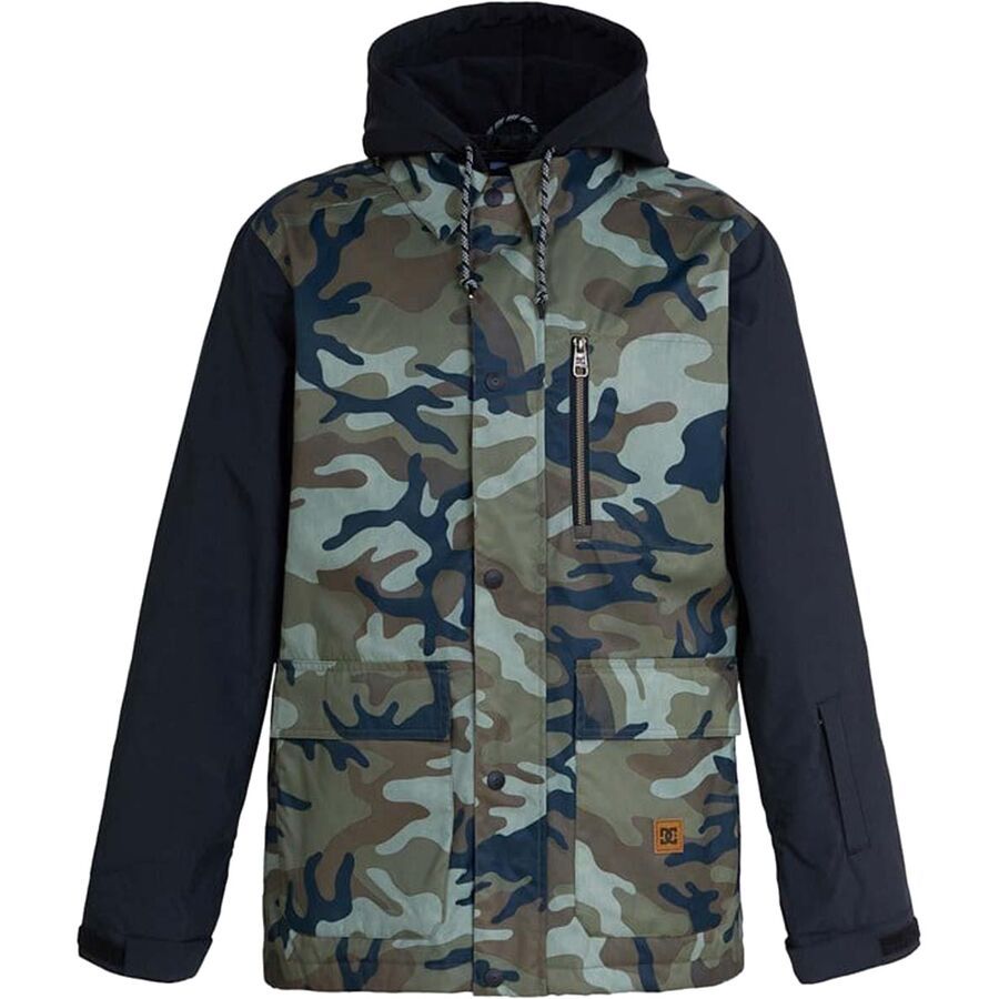 DC Bandwidth Jacket - Men's Woodland Camo Green