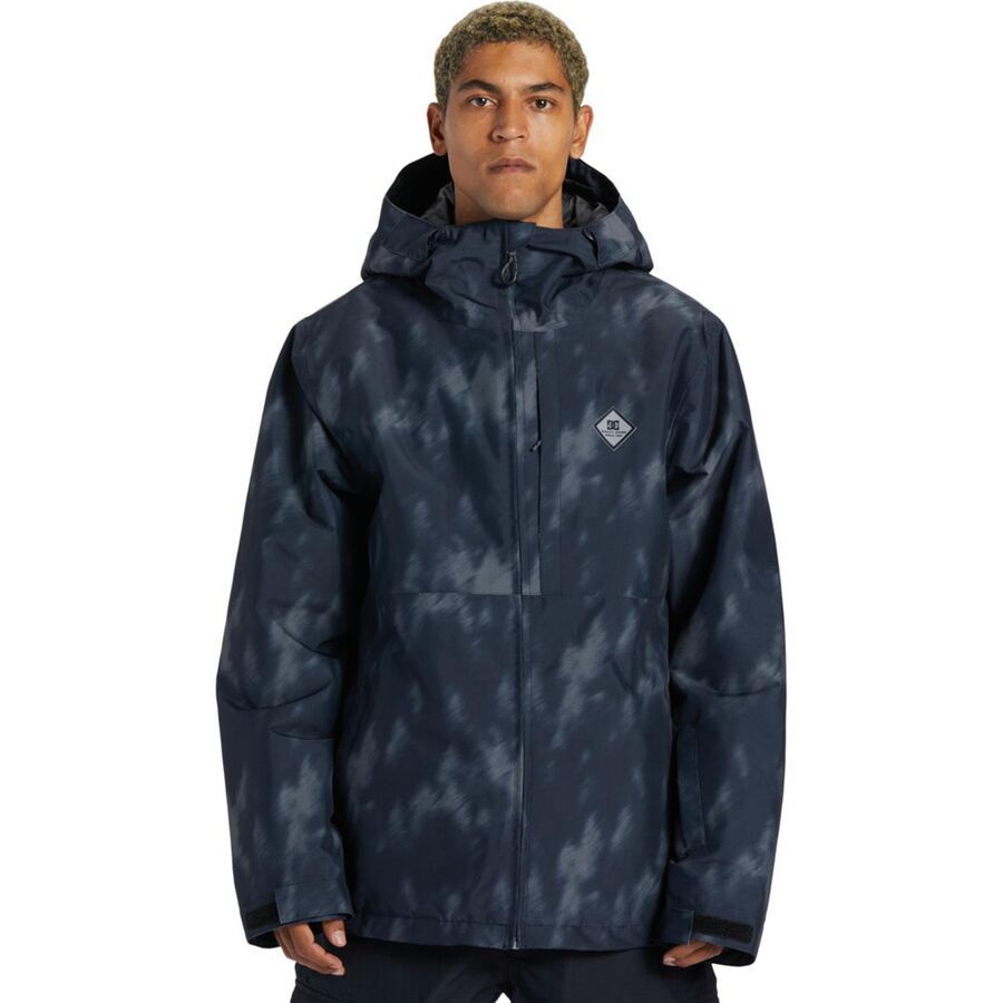 DC Basis Print Jacket 2024 Black Tree Runs