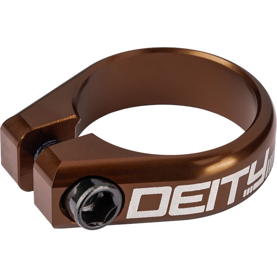 Deity Components Circuit Seatpost Clamp Bronze