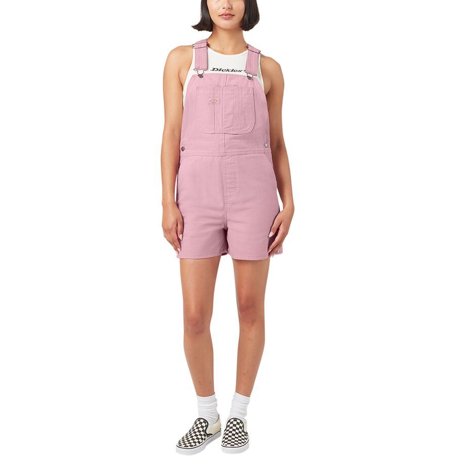 Dickies Duck Canvas Short Bib - Women's Lilas