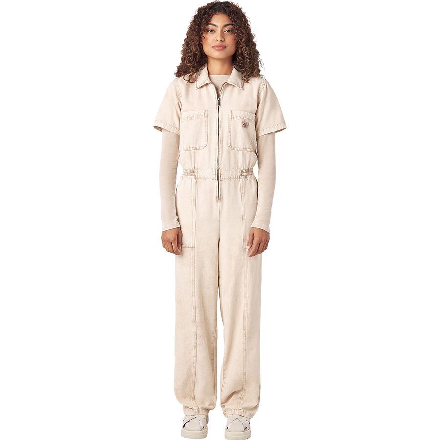 Dickies Newington Coverall - Women's Overdyed/Acid Wash Sandstone