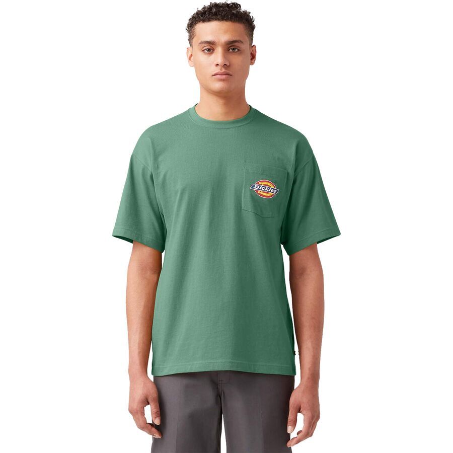 Dickies Pocket Logo T-Shirt - Men's Dark Ivy