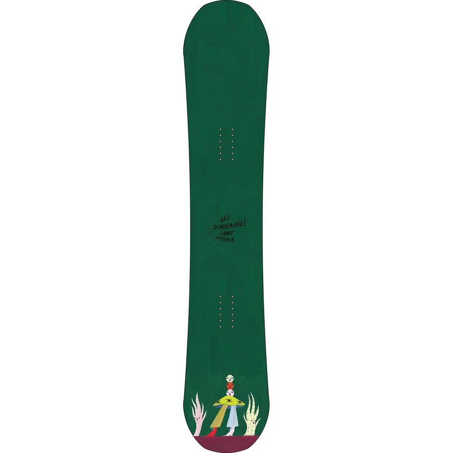 Dinosaurs Will Die BilBored Snowboard - 2025 Green