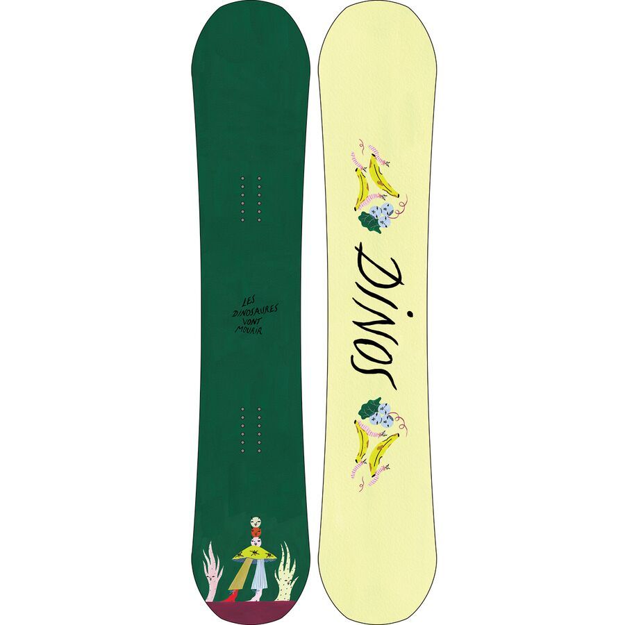 Dinosaurs Will Die BilBored Snowboard - 2025 Green
