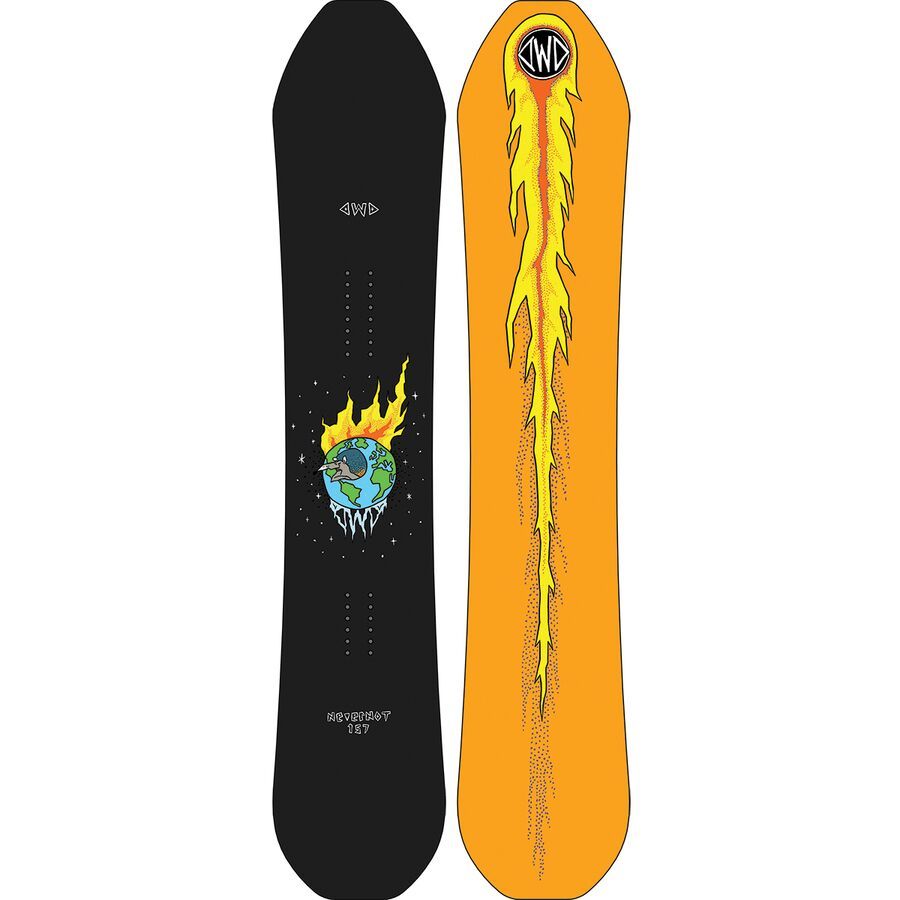 Dinosaurs Will Die NeverNot Snowboard - 2025 Black
