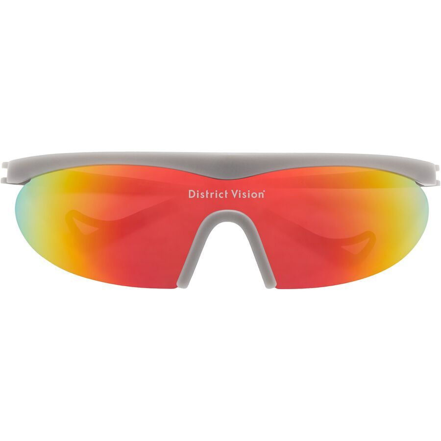 District Vision Koharu Eclipse Sunglasses Carbon/D+ Spectral Mirror