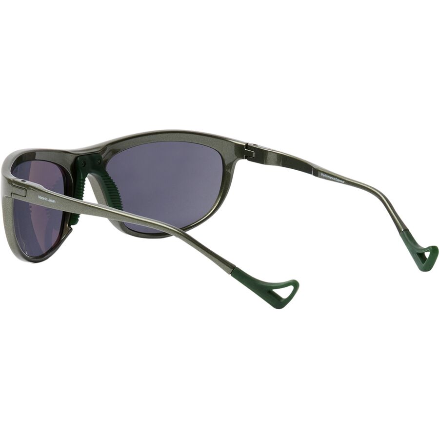 District Vision Takeyoshi Altitude Master Sunglasses Silver Sage/D+ Onyx Mirror
