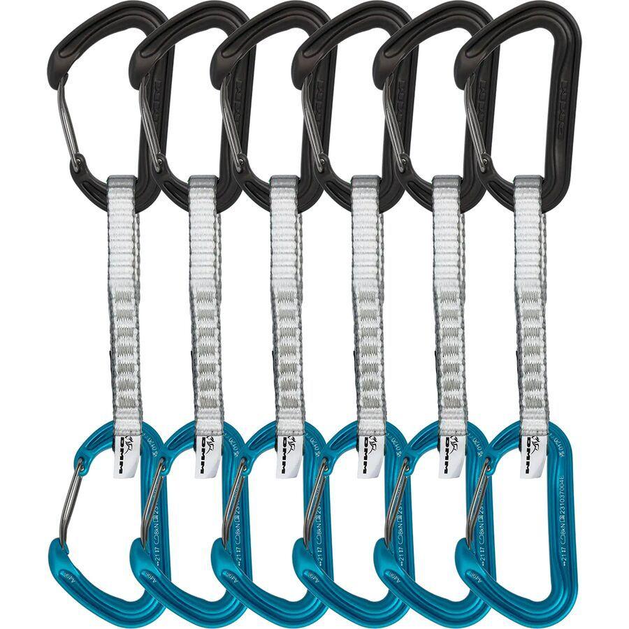 DMM Aether Quickdraw - 6-Pack Turquoise/Matt Grey