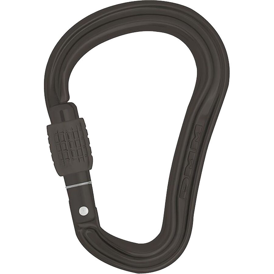 DMM Shadow HMS Screwgate Carabiner Matte Grey