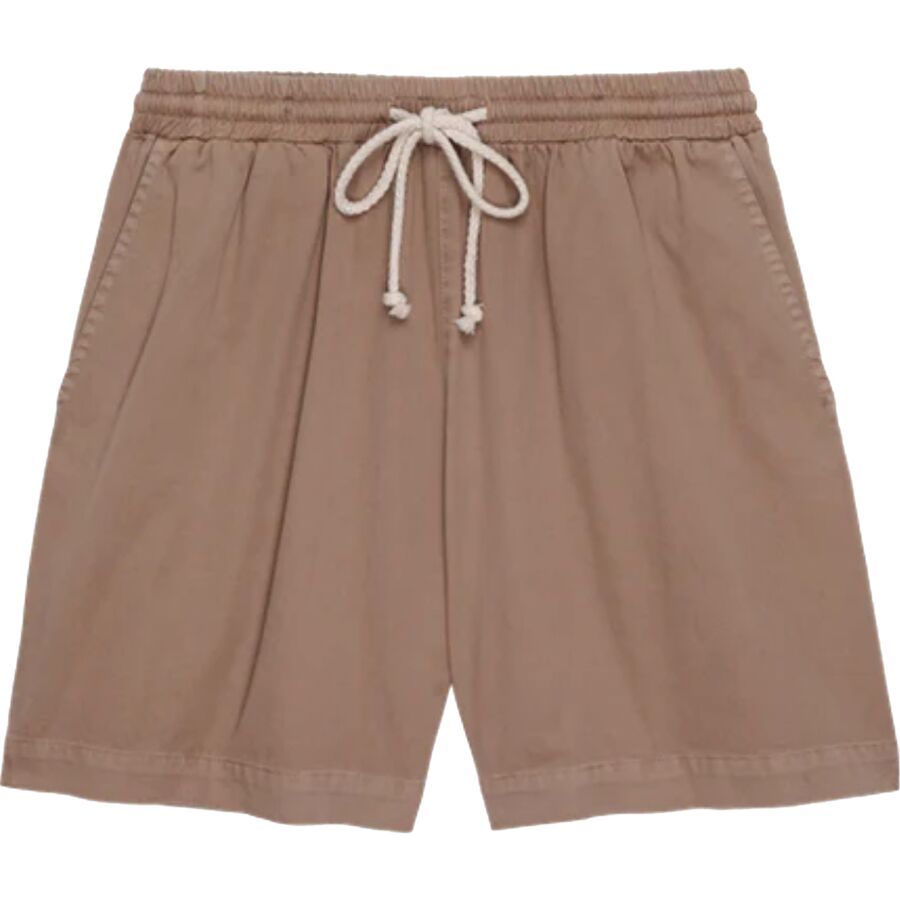 Donni The Chino Drawstring Short - Women's Dark Khaki