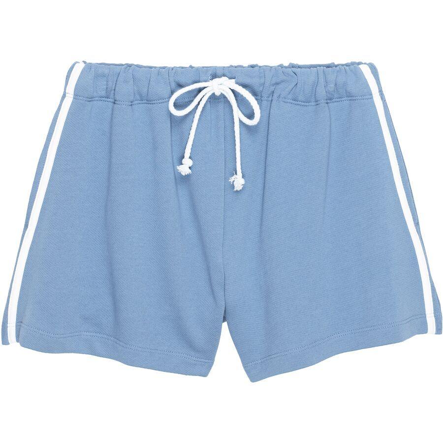 Donni The Eco-Terry Stripe Short - Women's Cornflower