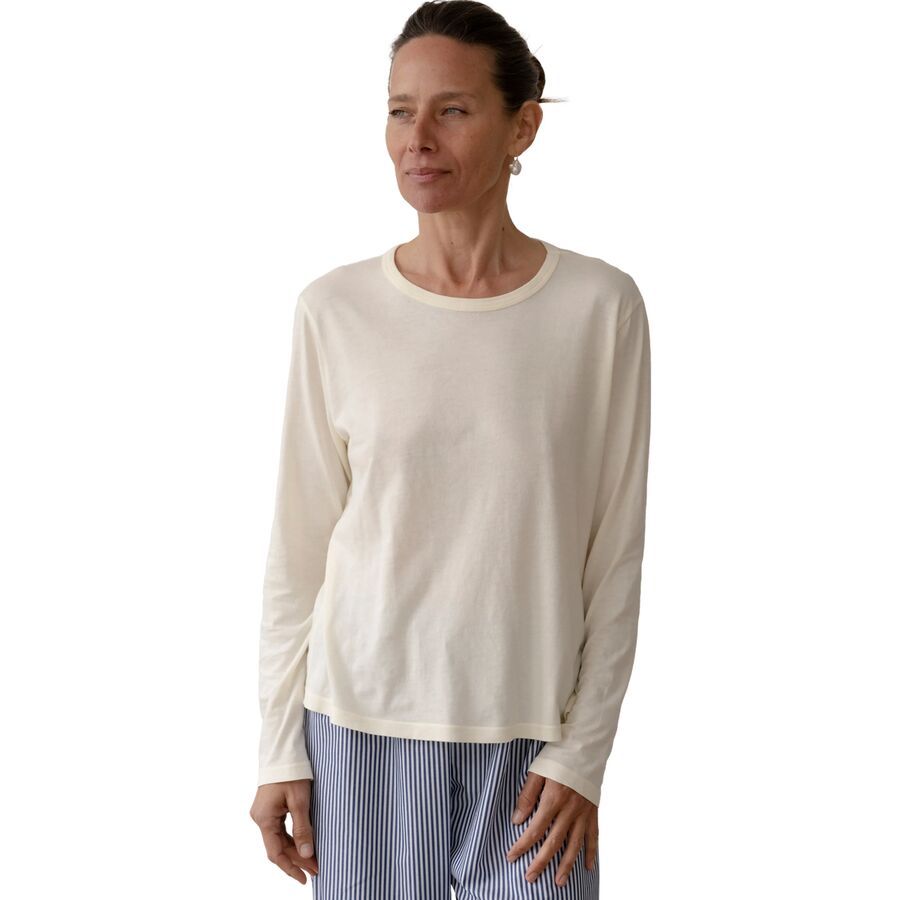 Donni The Jersey Long-Sleeve Top - Women's Creme