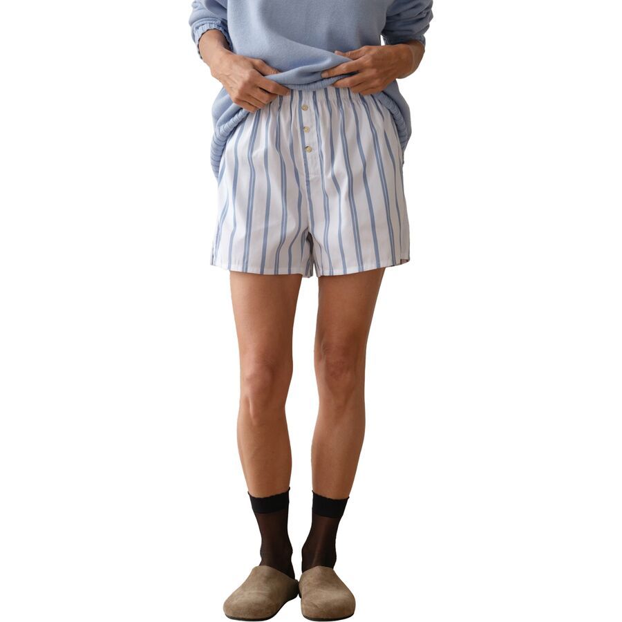 Donni The Pop Boxer - Women's Cornflower Stripe