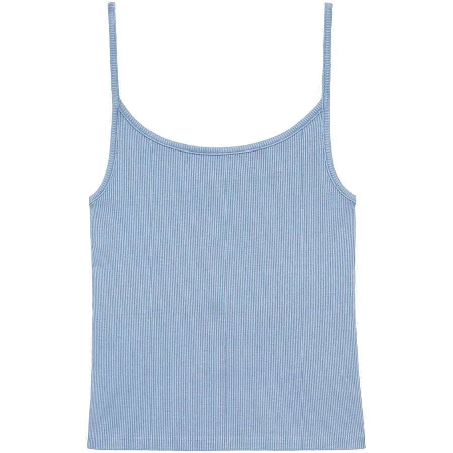 Donni The Rib Spaghetti Tank Top - Women's Cornflower
