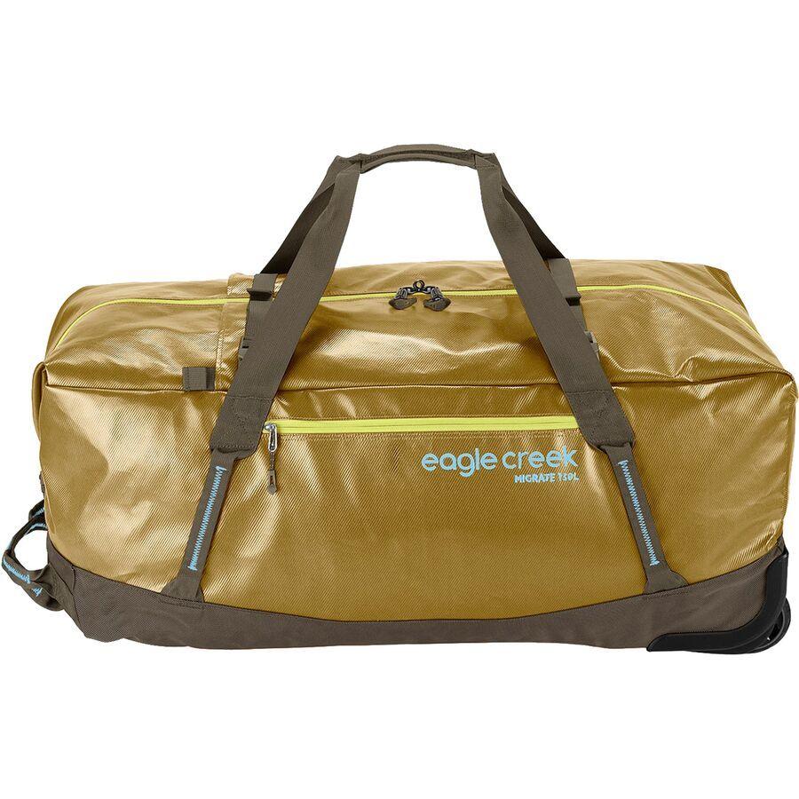 Eagle Creek Migrate 130L Wheeled Duffel Bag Field Brown