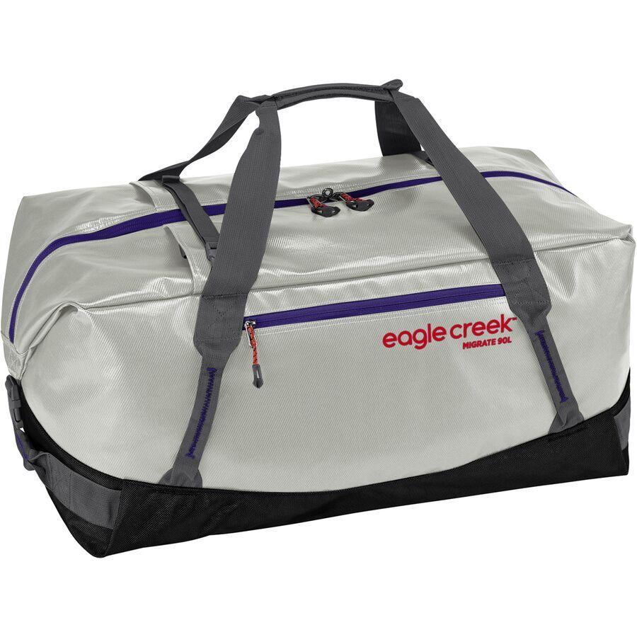 Eagle Creek Migrate 90L Duffel Bag Silver