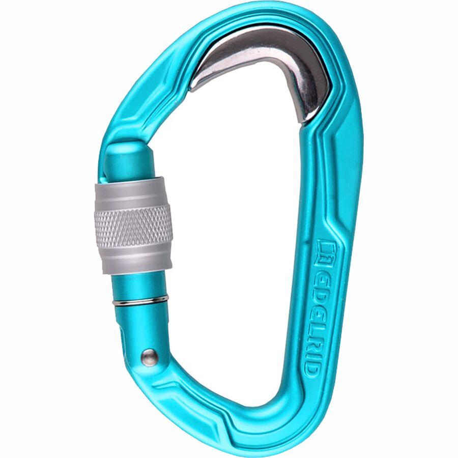 Edelrid Bulletproof Screw Locking Carabiner Icemint
