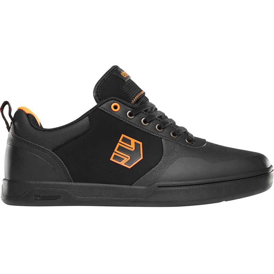Etnies Culvert Cycling Shoe - Men's Black/Orange