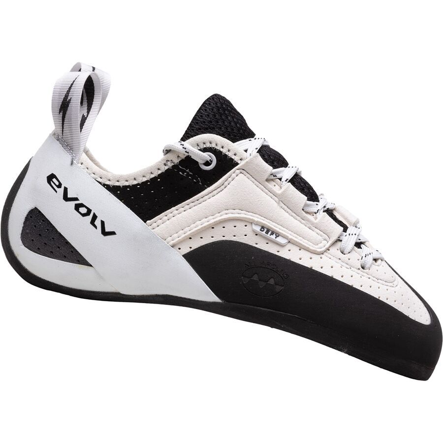 Evolv Defy Lace LV Climbing Shoe Gray/White