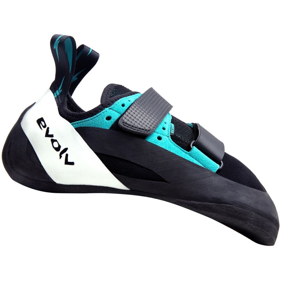 Evolv Geshido Climbing Shoe Black/Teal/White