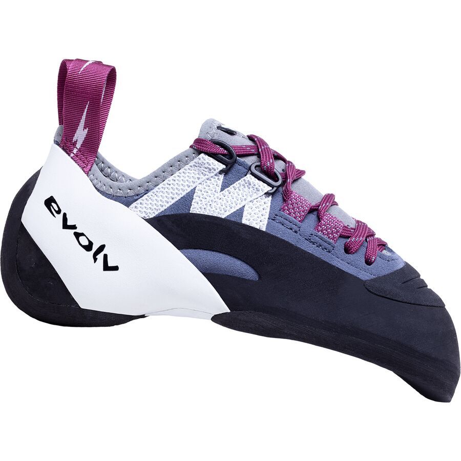 Evolv Shaman Lace LV Climbing Shoe Beet Red/Slate