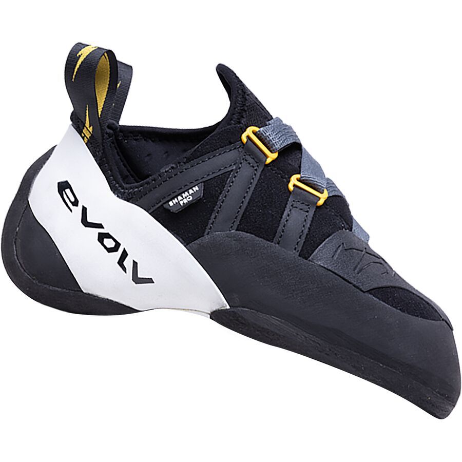 Evolv Shaman Pro Climbing Shoe Black/White
