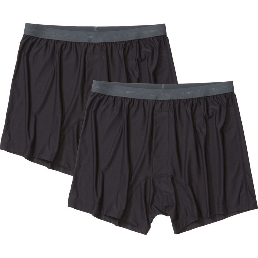 ExOfficio Give-N-Go 2.0 Boxer - 2-Pack - Men's Black