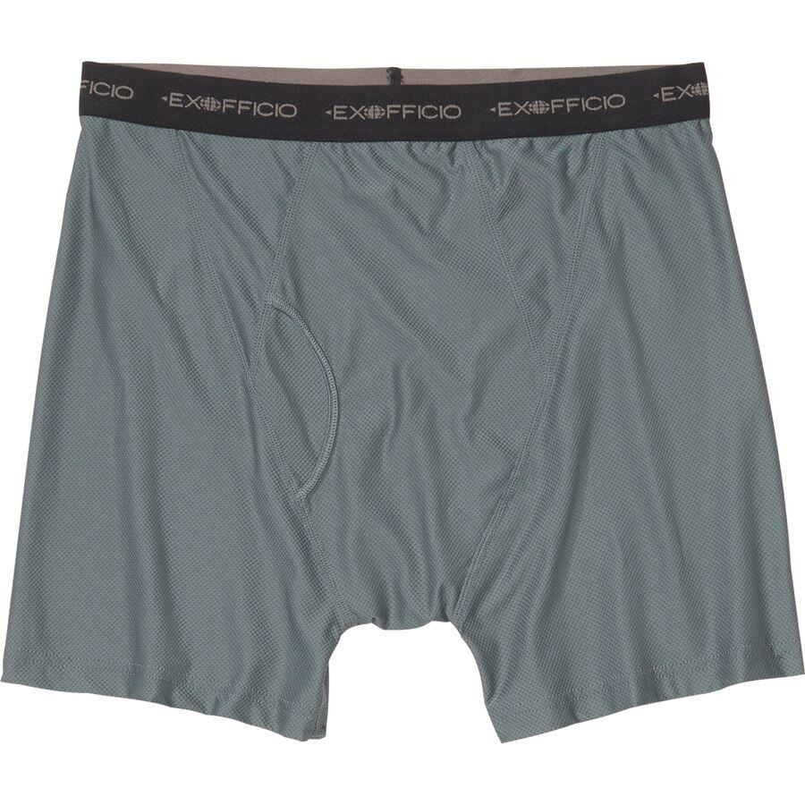 ExOfficio Give-N-Go Boxer Brief - Men's Charcoal