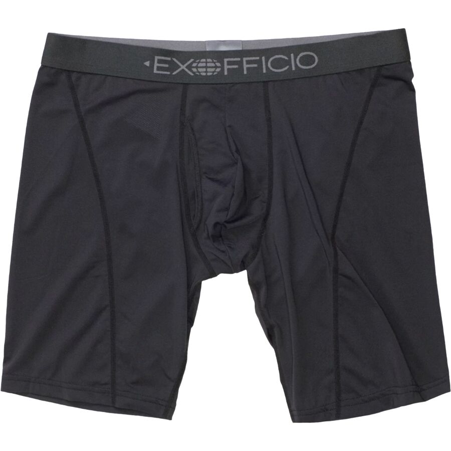 ExOfficio Give-N-Go Sport 2.0 9in Boxer Brief - Men's Black/Black