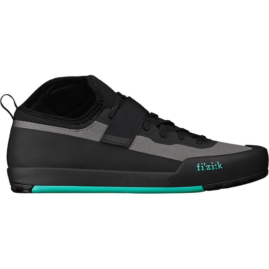 Fi'zi:k Gravita Tensor Flat Pedal Shoe Gray/Aqua Marine