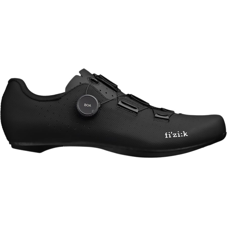 Fi'zi:k Tempo Decos Carbon Cycling Shoe - Wide Black
